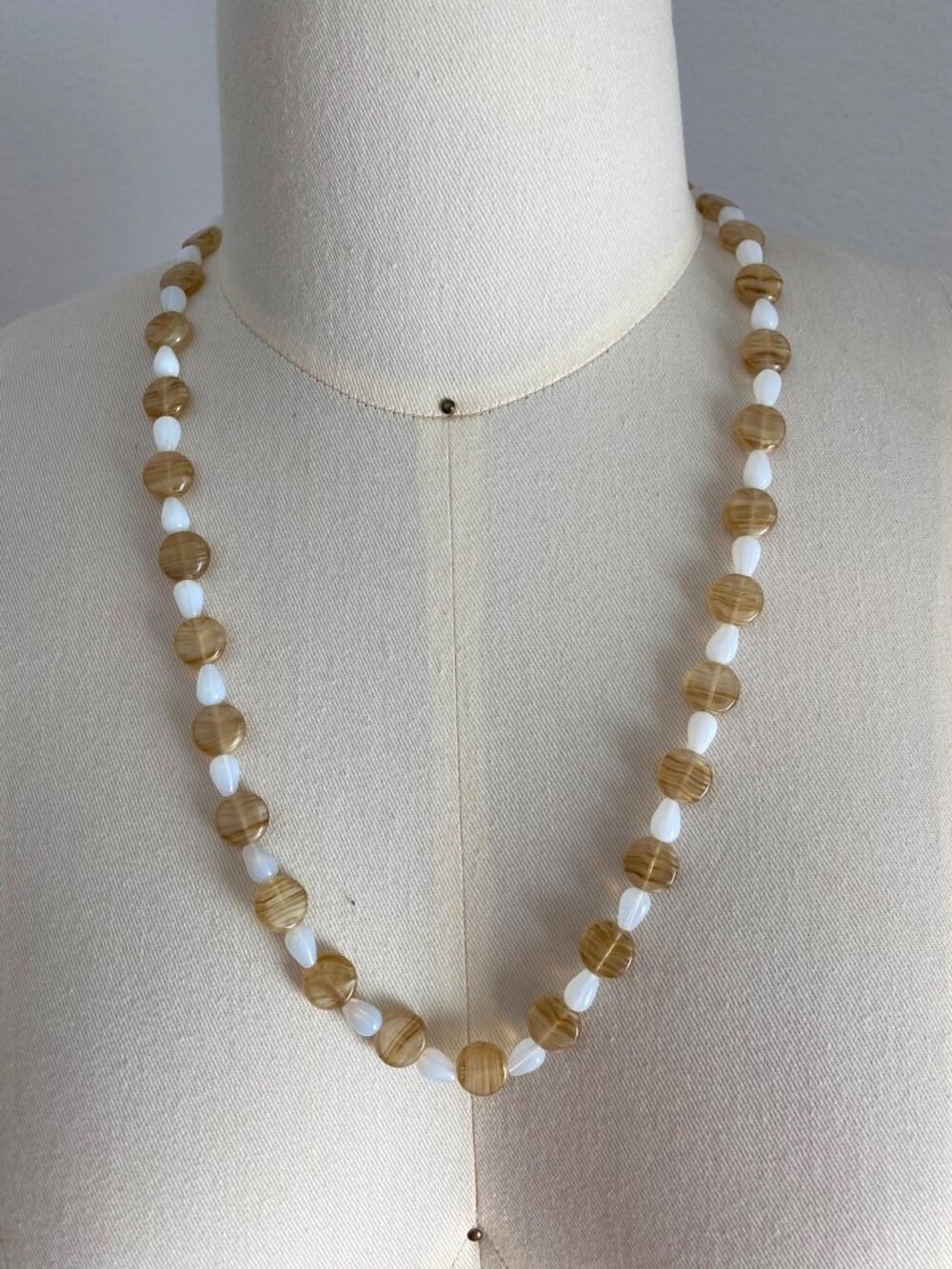 Czech Glass Bead Necklace